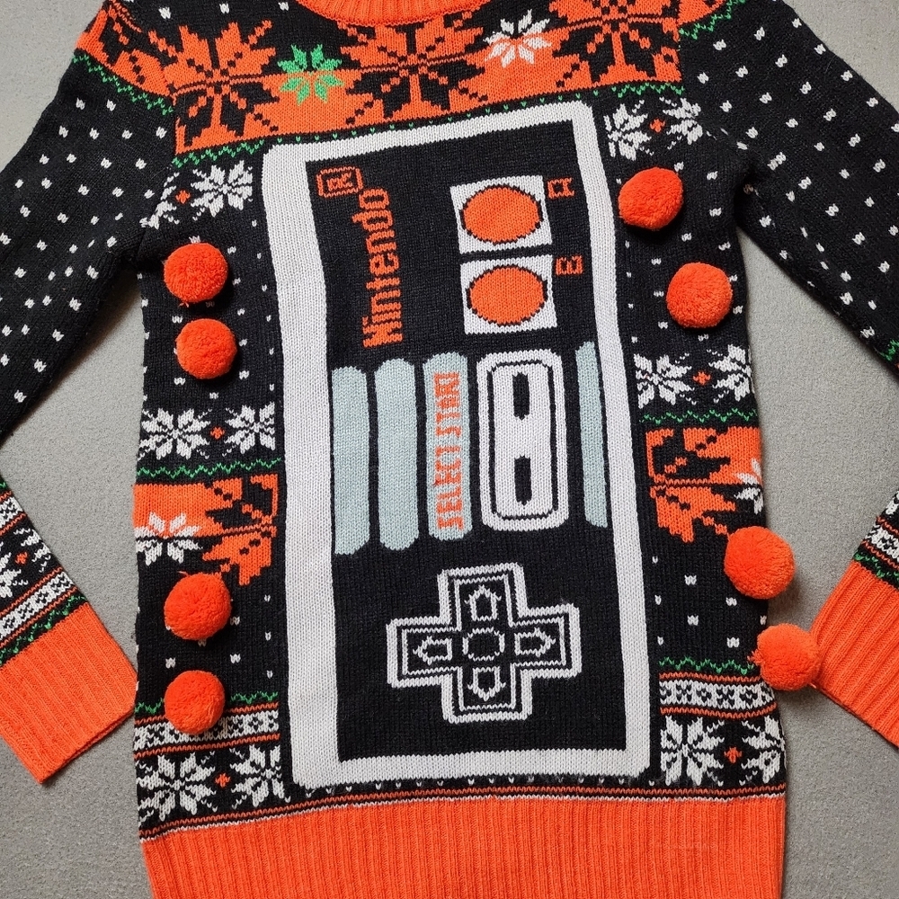 Nintendo NES Classic Ugly Christmas Sweater - Picture 3 of 8